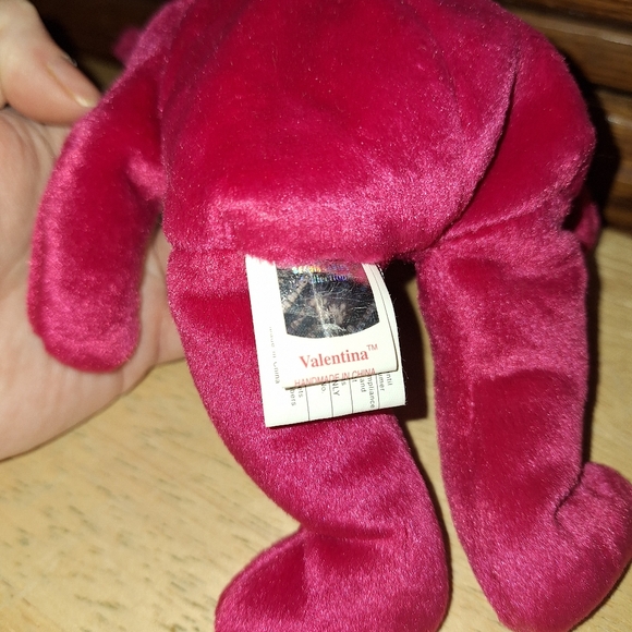 Vintage 1998 Valentine's Day  Valentina Beanie Baby Bear - Picture 4 of 4